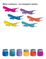 Éduc-couleurs-Le transport aérien Éduc-couleurs-Le transport aérien