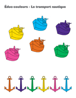 Éduc-couleurs-Le transport nautique Éduc-couleurs-Le transport nautique