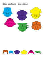 Éduc-couleurs-Les métiers Éduc-couleurs-Les métiers
