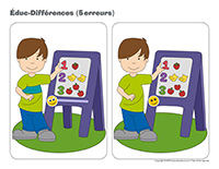 Éduc-différences-Autocollants