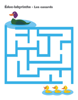 Éduc-labyrinthe-Les canards Éduc-labyrinthe-Les canards
