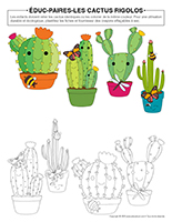 Educ-paires-Cactus rigolos