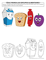 Éduc-paires-Groupes alimentaires