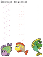 Éduc-tracé - les poissons Éduc-tracé - les poissons