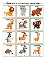 Educa-boite a jaser-Animaux