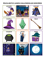 Éduca-boite à jaser-Halloween Sorcières