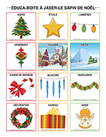 Éduca-boite à jaser-Sapin de Noël