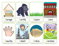 Éduca-boite aux lettres-La lettre G Éduca-boite aux lettres-La lettre G