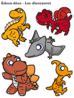 Éduca-déco - Les dinosaures Éduca-déco - Les dinosaures
