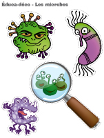 Éduca-déco - Les microbes Éduca-déco - Les microbes