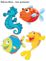 Éduca-déco - les poissons Éduca-déco - les poissons