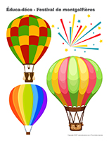 Éduca-déco-Festival de montgolfières Éduca-déco-Festival de montgolfières