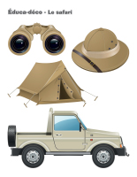 Éduca-déco-Le safari Éduca-déco-Le safari