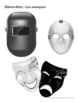 Éduca-déco-Les masques Éduca-déco-Les masques