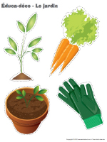 Educa deco le jardin