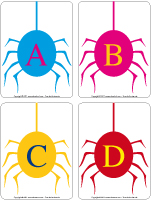 Éduca-lettres - Les araignées