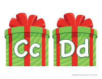 Éduca-lettres-Cadeaux de Noel