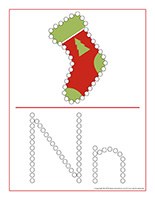 Éduca-pointillés-Noël