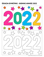 Éduca-symétrie-Bonne année 2022