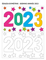 Éduca-symétrie-Bonne année 2023