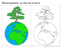 Éduca-symétrie-Le Jour de la Terre