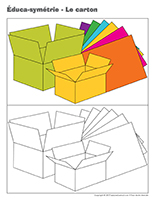 Éduca-symétrie-Le carton