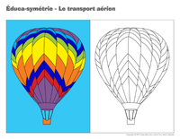 Éduca-symétrie-Le transport aérien