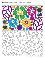 Éduca-symétrie-Les mandalas Éduca-symétrie-Les mandalas