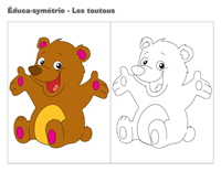 Éduca-symétrie-Les toutous Éduca-symétrie-Les toutous
