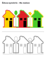 Éduca-symétrie-Ma maison Éduca-symétrie-Ma maison