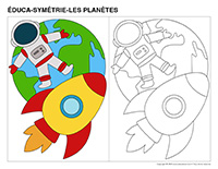 Éduca-symétrie-Planètes