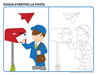 Éduca-symétrie-Poste
