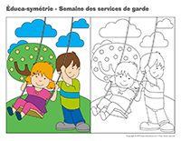 Éduca-symétrie-Semaine des services de garde 2015