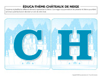 Éduca-thème-Châteaux de neige