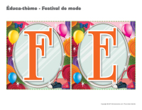 Éduca-thème-Festival de mode