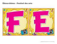 Éduca-thème-Festival des arts