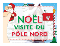 Educa-theme-Noel-Visite du pole Nord