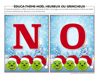 Éduca-thème-Noël-heureux ou grincheux