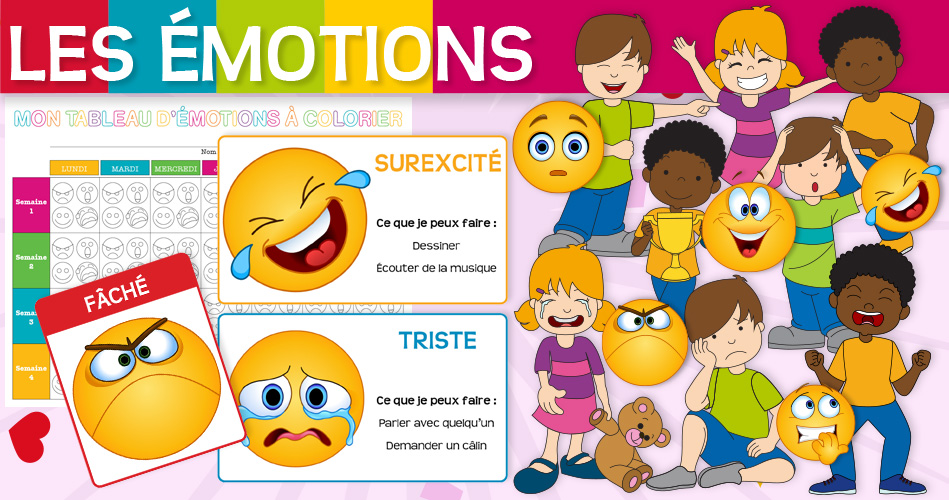 Jeu de cartes pour découvrir les émotions. - Boutique Educatout