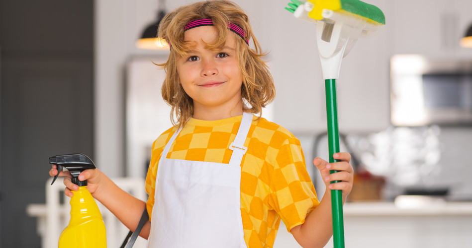 Enfants autistes et travaux ménagers? Absolument!