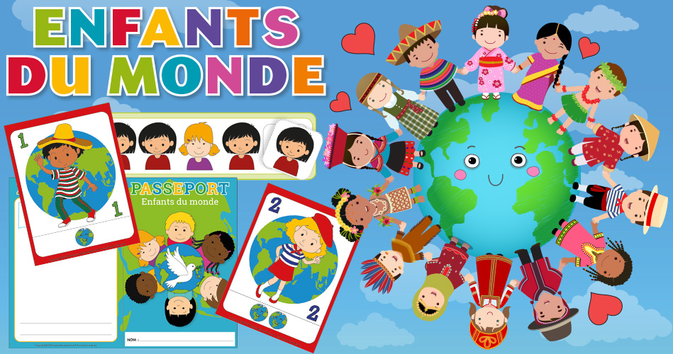 Les enfants du monde, activités pour enfants.