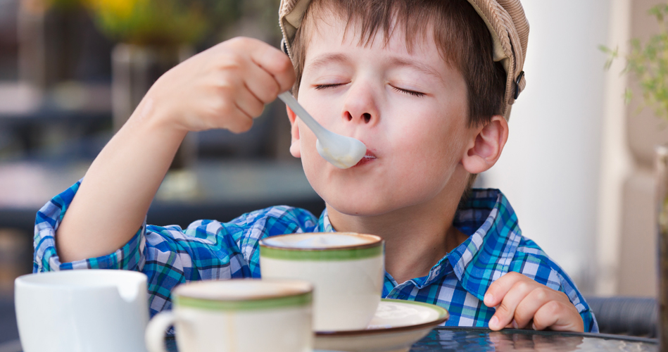 Enfants et caféine