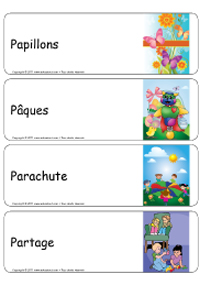 Étiquettes bacs thématiques–série P Étiquettes bacs thématiques–série P