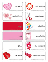 Étiquettes-mots-Bricolages-Saint-Valentin