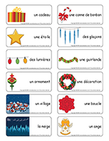 Étiquettes-mots-Cadeaux de Noel