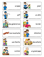 Étiquettes-mots-Fête des Pères 2018