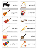 Étiquettes-mots-Instruments de musique