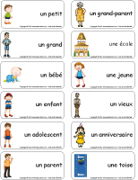 Étiquettes-mots-Je grandis Étiquettes-mots-Je grandis