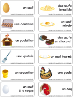 Étiquettes-mots-La chasse aux cocos Étiquettes-mots-La chasse aux cocos