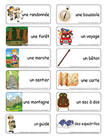 Étiquettes-mots-Les randonnées Étiquettes-mots-Les randonnées